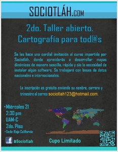 13do curso de cartografía Sociotlah